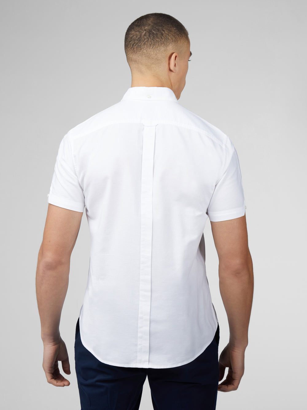 Chemises Ben Sherman Signature Short Sleeve Oxford Blanche | CZT-28971989